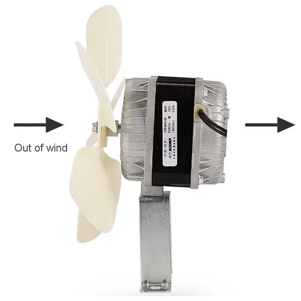 30W 220v 50HZ Refrigeration Condenser Fan Motor Refrigerator Fan Motor Cooling Fan For Commercial Refrigeration Cold Rooms