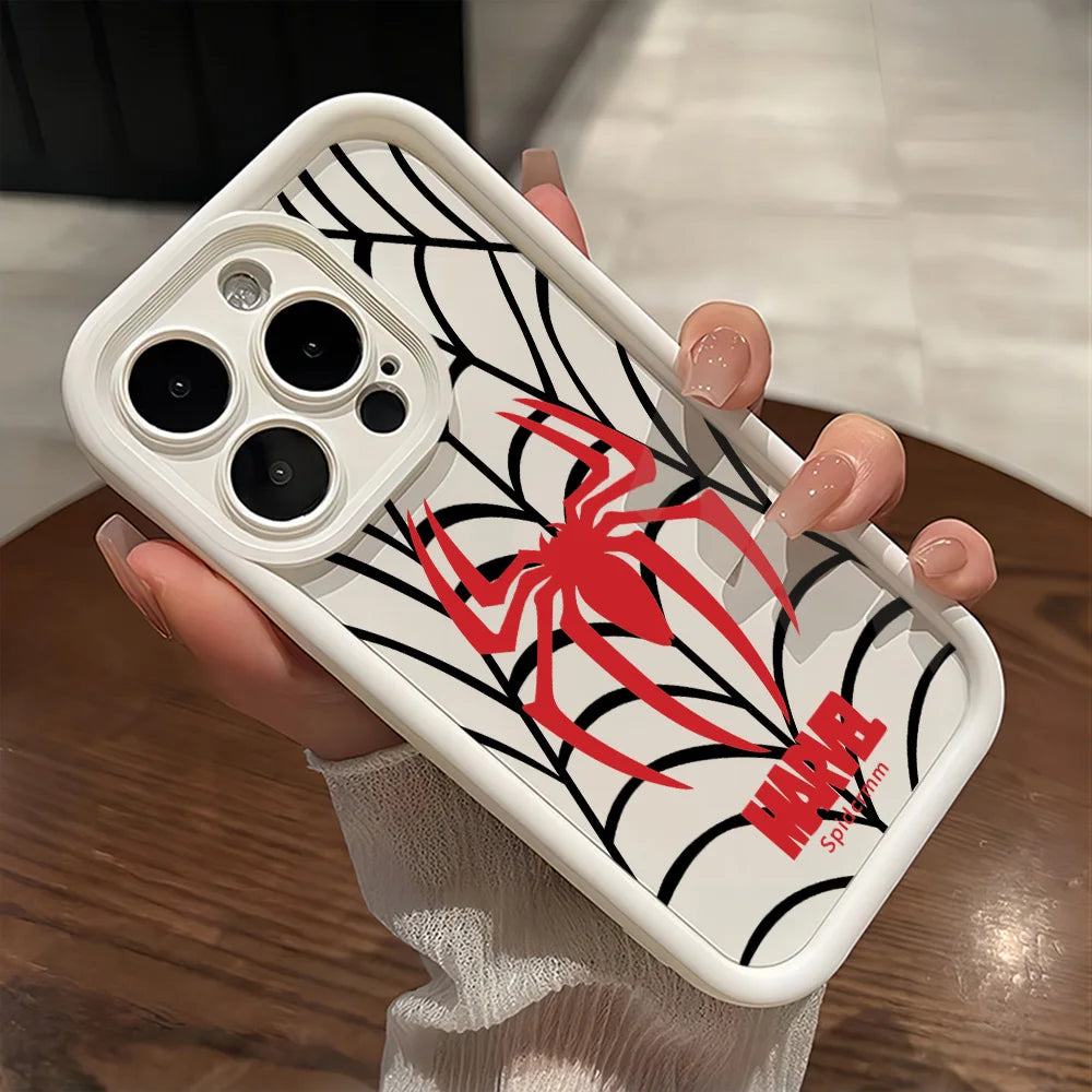 Anime Spiders-man Phone Case for Oppo A6X A6 A5x A5 A60 A3X A98 A78 A58 A38 A57 A76 A17 A94 A55 A54 A79 F29 F31 Pro Plus 4G 5G