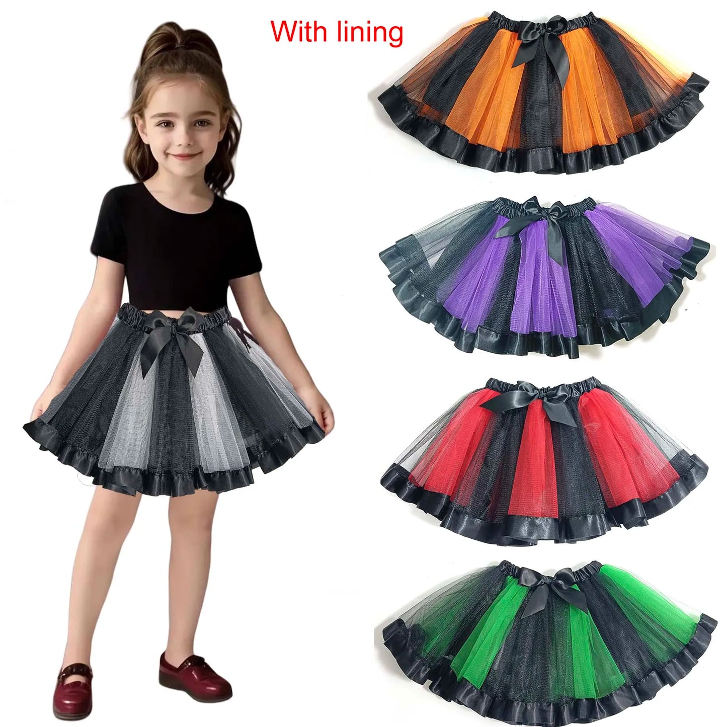 Kids Girls' Adult Women Halloween Witch Skirt Set Boasts A Breathable Ultra Soft Lining Ideal for Children's  Parties
