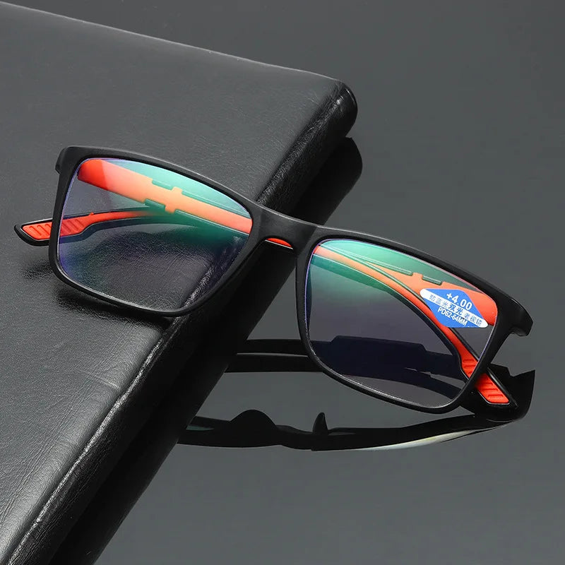 3PCS Sports Reading Glasses Men Women - Comfortable, Stylish Presbyopic Readers with Polycarbonate Lenses, Bulk Wholesale