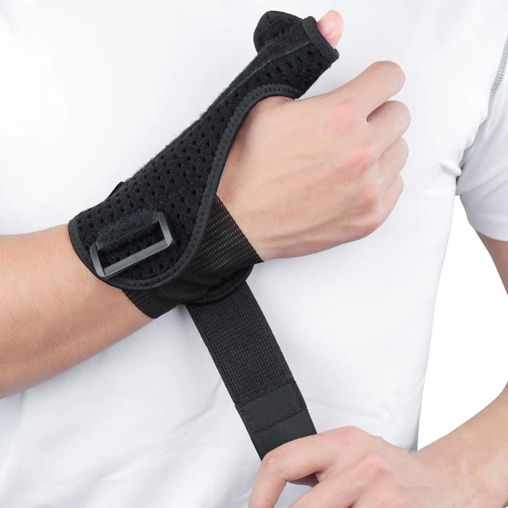 1Pcs Wrist Thumb Support Brace Wrist Splint for Tendonitis Arthritis Breathable Thumb Protector Guard Fits Right and Left Hand