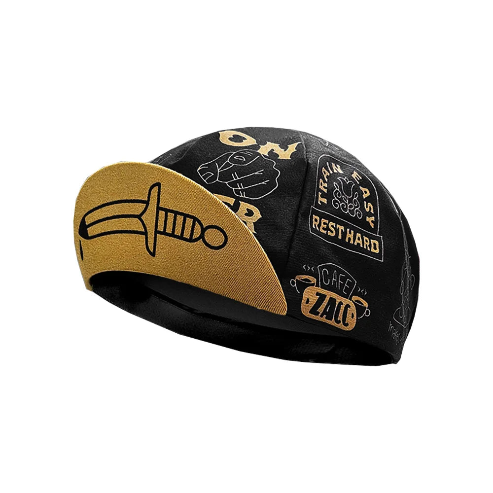 New Style Cycling Caps Summer Breathable Sports Bicycle Hats Quick Dry Polyester Black Blue Hats Classical