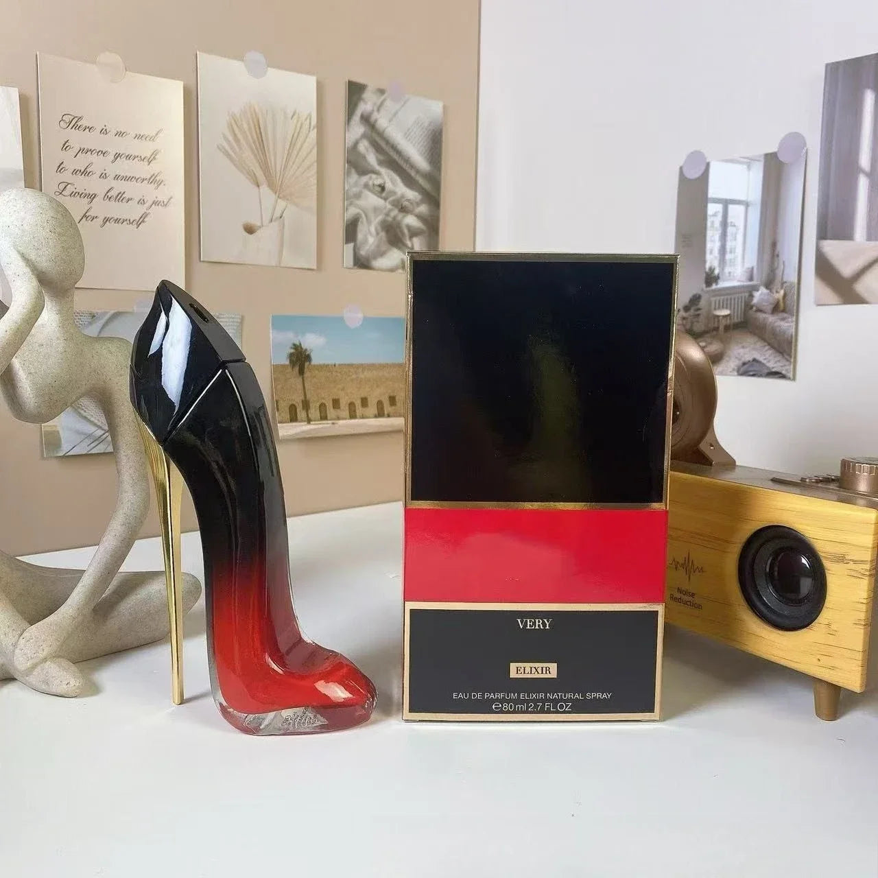 High Heel Shaped Women's Long Lasting Perfume 80ml