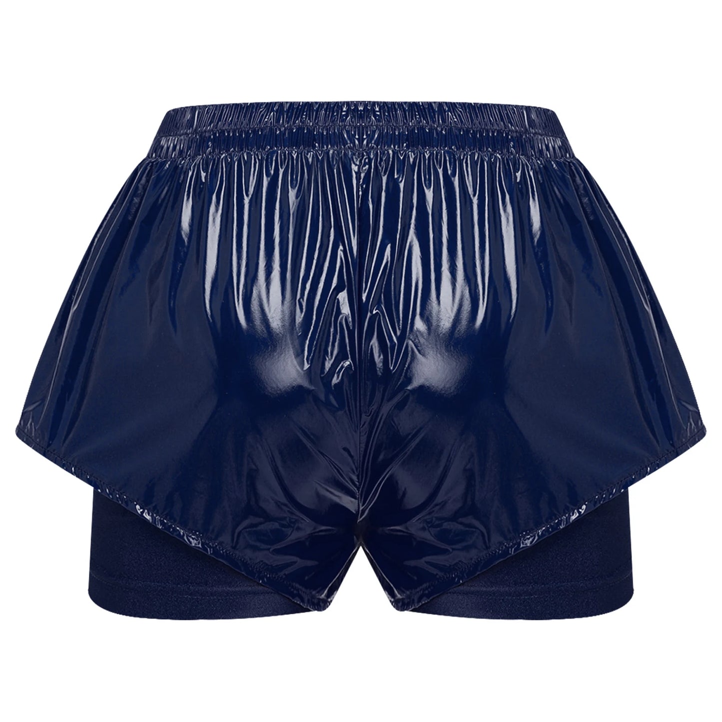 Women Waterproof 2 in 1 Athletic Shorts Swim Trunks Beach Pool Swimwear Beachwear Running Cycling Sports Workout Sportswear