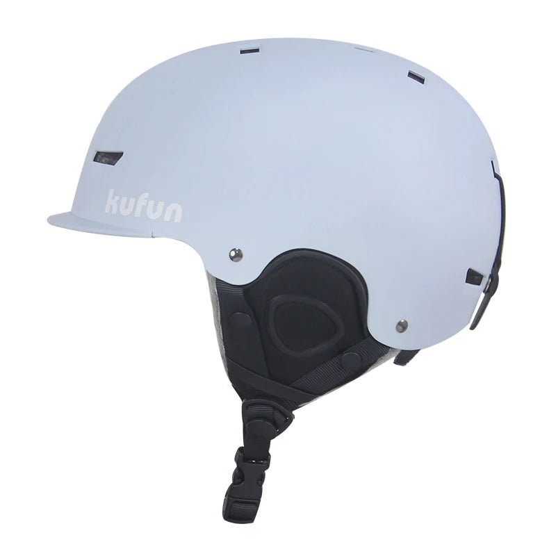 KUFUN Ski Helmet Earmuffs Winter Snow Sports Snowboard Skateboard Skating Cute Animal Lady Men Adult Kids Winter Safety Children