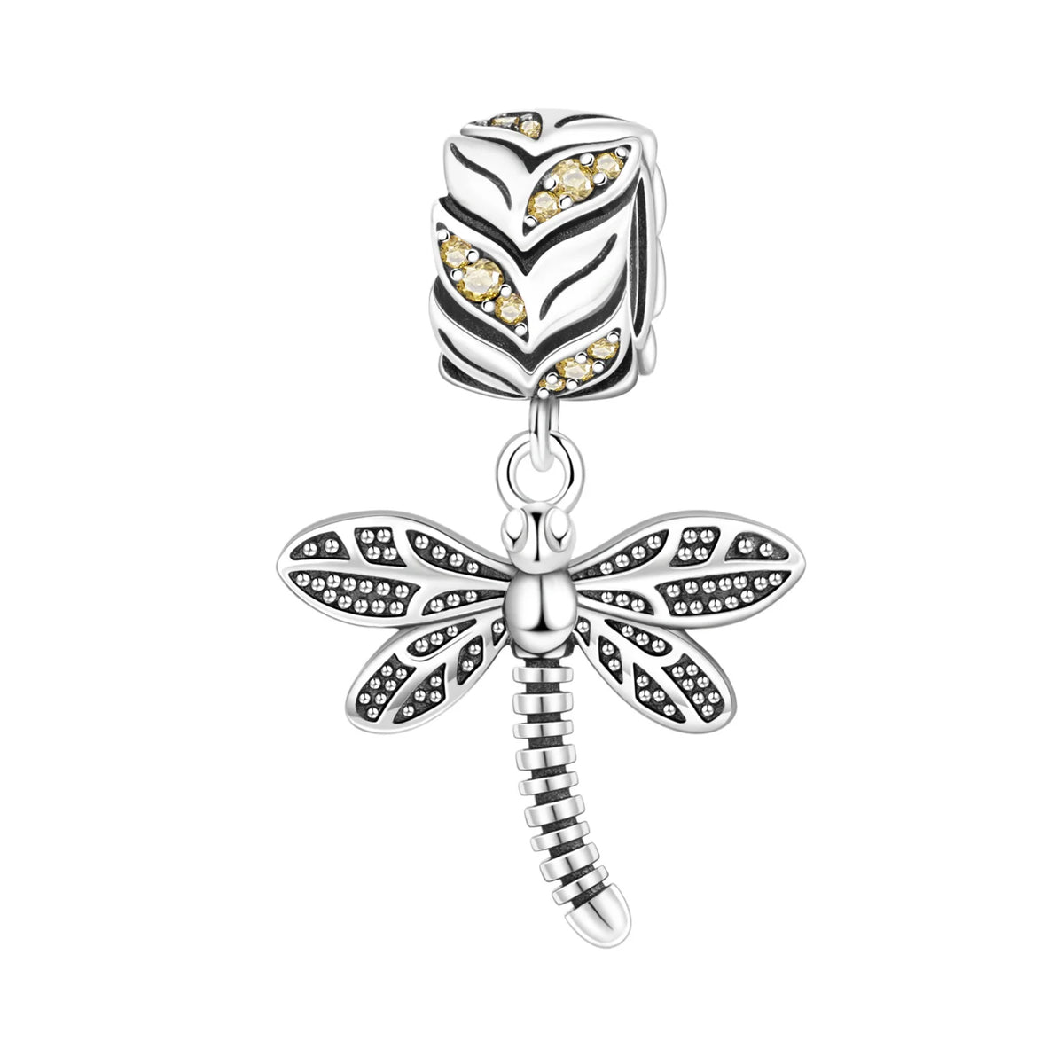 925 Sterling Silver Plated Bee Sunflower Butterfly Charm Pendant Fine Jewelry Women DIY Bracelet Necklace Birthday Party Gift