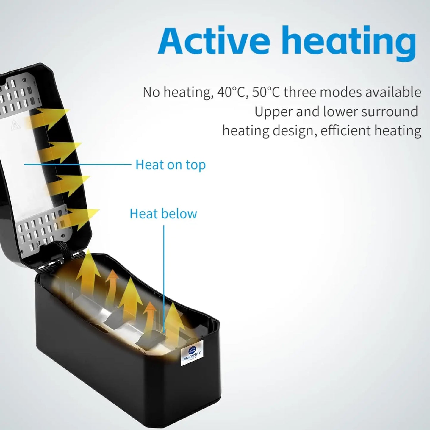 Antinsky Heat Mixer HM100 Easy to Operate Active Heating Mixing Suitable for Elegoo/Anycubic/Phrozen LCD DLP SLA 3D Printer