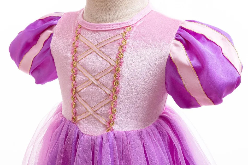 Baby Girls Princess Sofia Outfit Anna Elza Infant Baby Tutu Dress Kids Girls Costume Romper Aurora Belle Clothes Costumes Dress