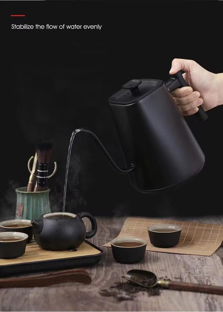 220V 110V 1200W Gooseneck water kettle with temperature control pour over electric Kettle for Coffee and Tea
