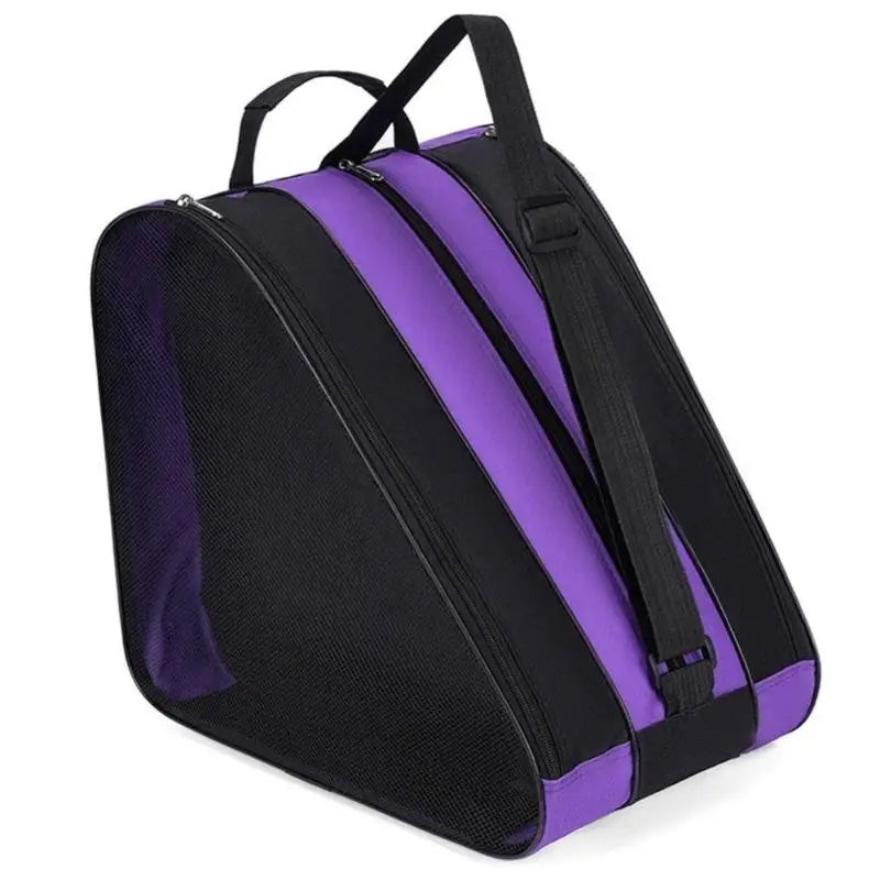 [C]3 Layers Breathable Skate Bag for Kids Backpack Style Comfortable Skating Accessory