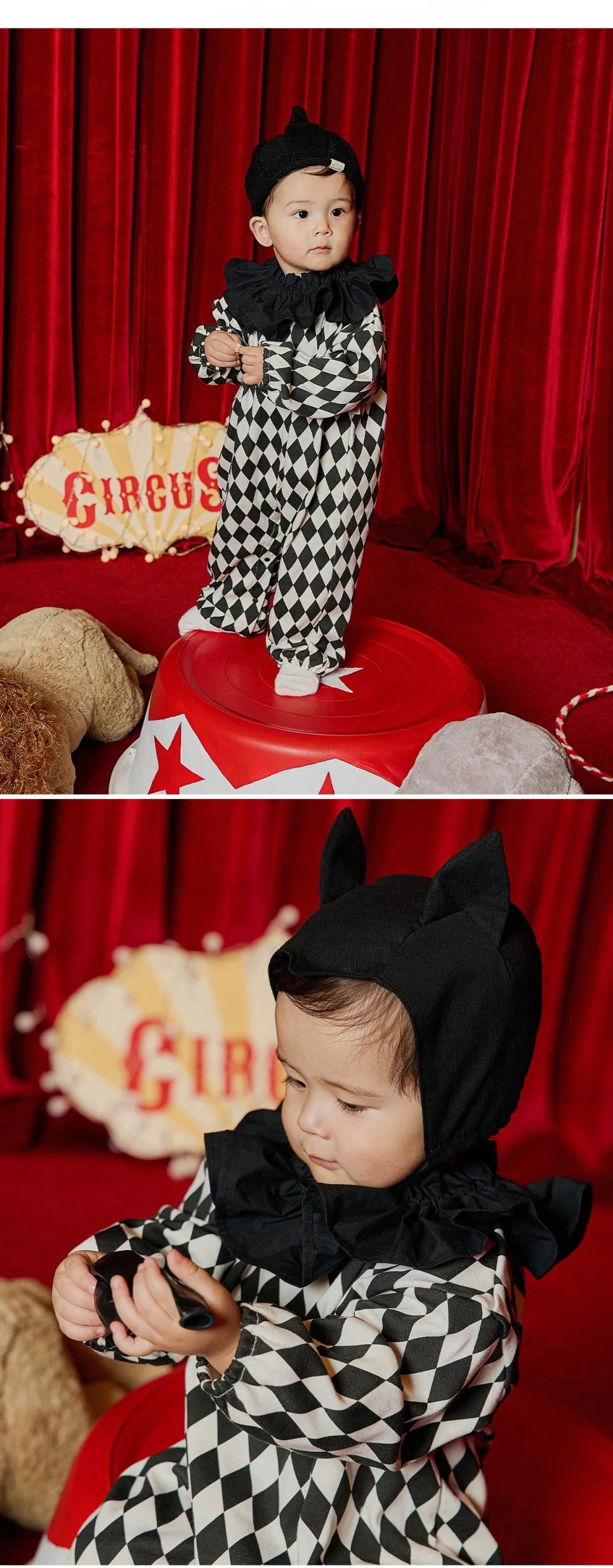 Halloween Baby Boy Clothes Baby Outfit Role Play Playing Cards Infant Party Dress Costume Cosplay Performance Boys Girls Onesie