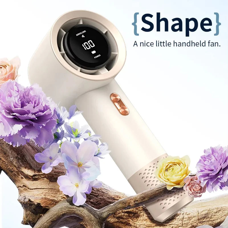 Lenovo Handheld High-Speed Fan Mini Portable Air Conditioner With Six Fans And 199 Levels Of Infinite Adjustment New 2026