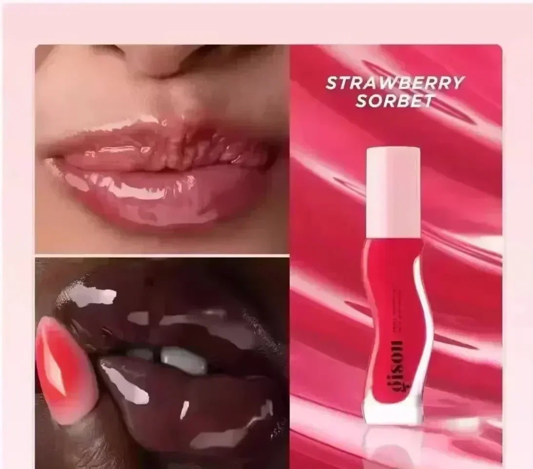 Original Gisou Moisturizing Lip Balm Lip Oil Gloss Care Of The Lips Benetitnt For Lips Plumping Exfoliating Plumping Gloss Oil
