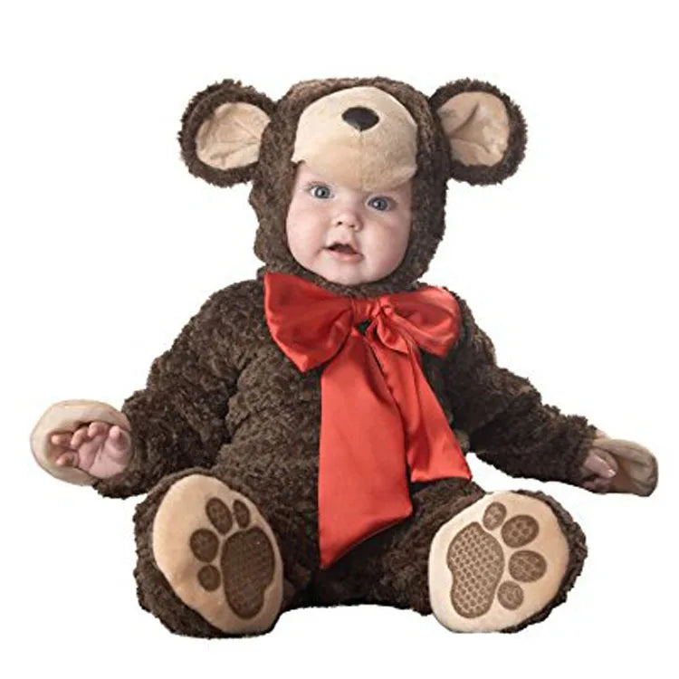 New Arrival High Quality Baby Boys Girls Halloween Dinosaur Costume Romper Kids Clothing Set Toddler Co-splay Triceratops