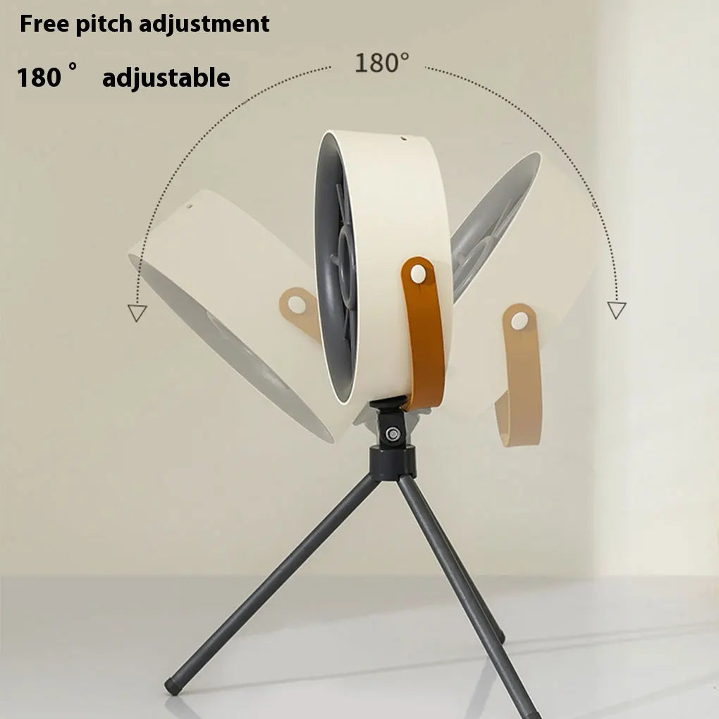 Desktop Range Hood with Filtration Kitchen Fan Portable Smoke Extractor with 3 Speeds for Outside Camping and Household