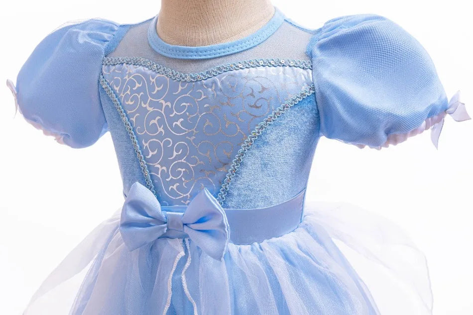 Baby Girls Princess Sofia Outfit Anna Elza Infant Baby Tutu Dress Kids Girls Costume Romper Aurora Belle Clothes Costumes Dress