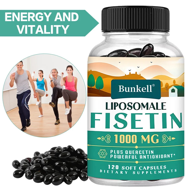 Liposomal Capsules,Anti-aging,Boosts Energy Levels,Improves Focus,Promotes Cellular Health,Boosts Metabolism-120 Capsules