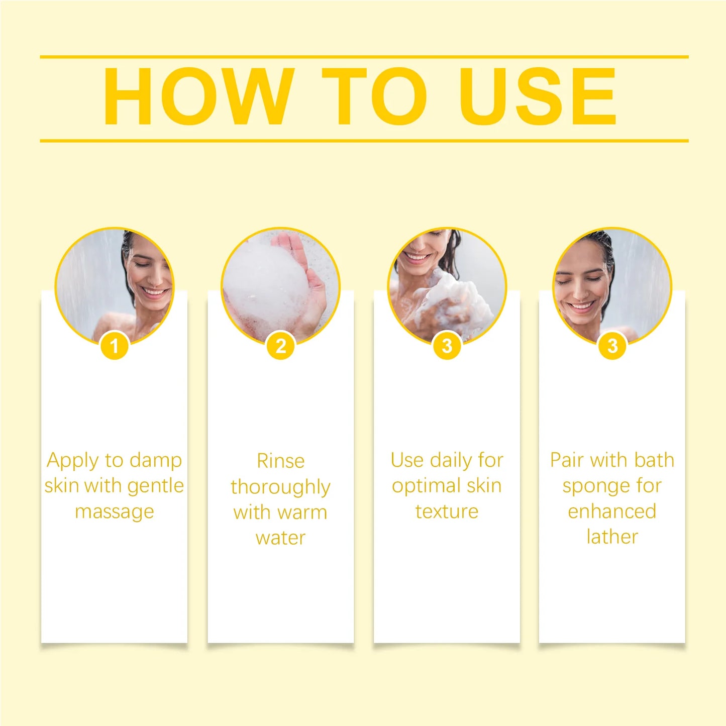 100ml Persimmon Body Wash Odor Eliminating Exfoliating Shower Gel Oil Control Smoothing Remove Dirt Sweat Lasting Body Cleanser
