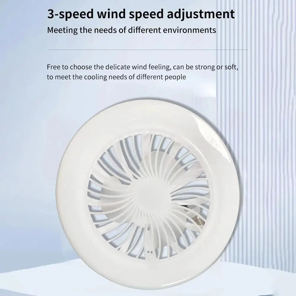 Smart Ceiling Fan Fans With Lights Remote Control Bedroom Decor Ventilator Lamp Air Invisible Blades Silent