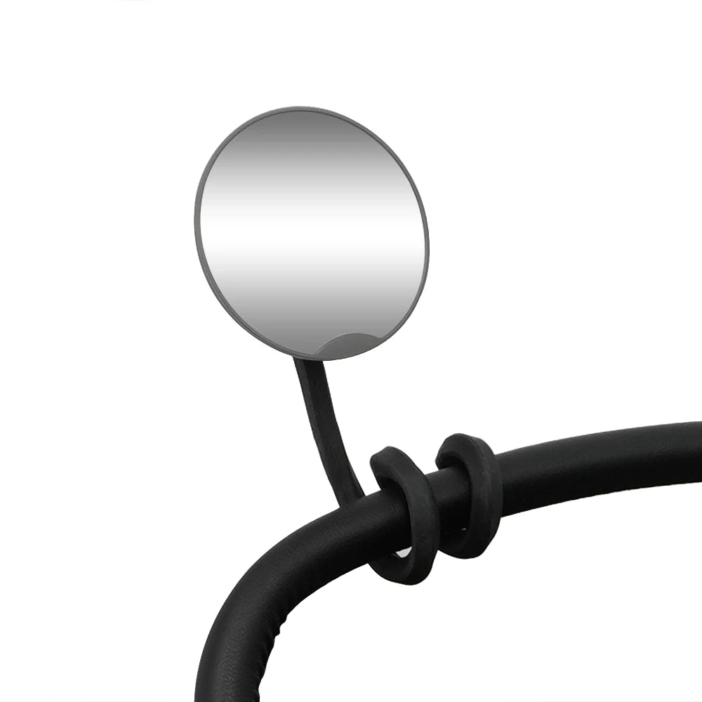 1PC Crash Tested 360° Adjustable Silicone-Leg Stroller Rear View Mirror, Shatterproof, Universal Fit, Easy to Install