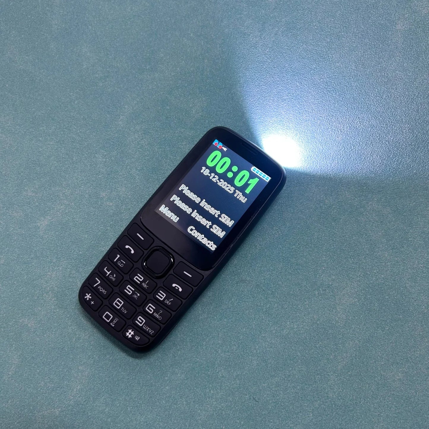 C99(H11) 4G Button Phone 2.4inches TFT Screen Dual SIM Dual Standby Voice King Alarm Clock 1500mAh Battery Torch CellPhone