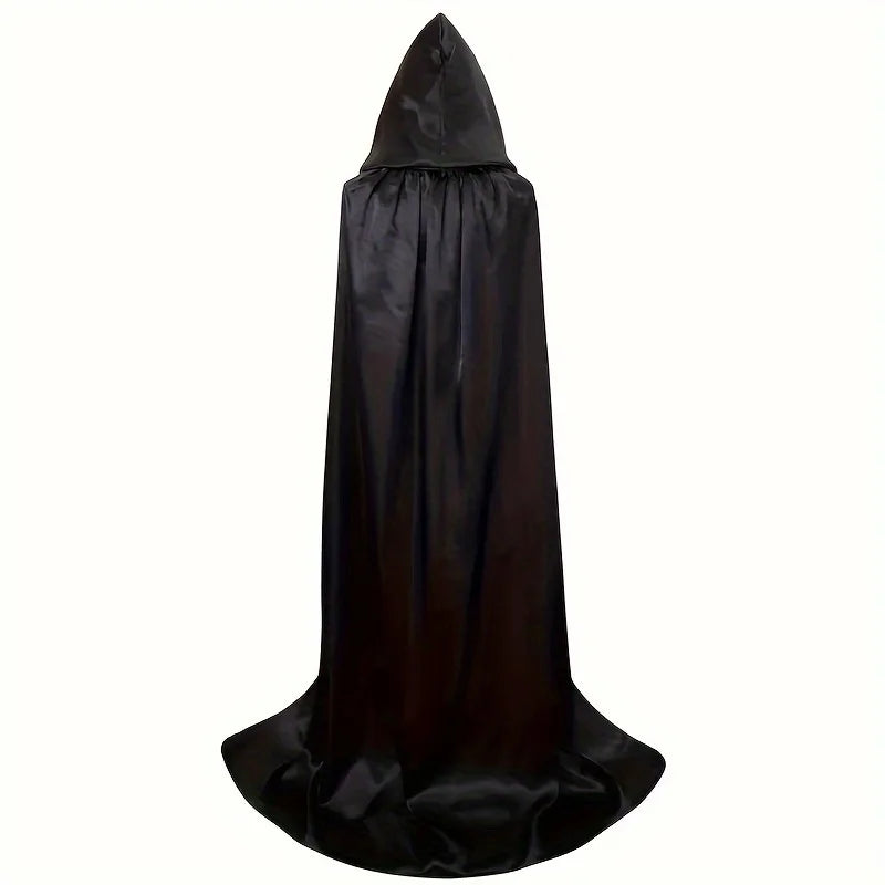 1PC Halloween Party Adult Grim Reaper Black Cloak Festival costumes Halloween Vampire Wizard Cosplay Costume Props
