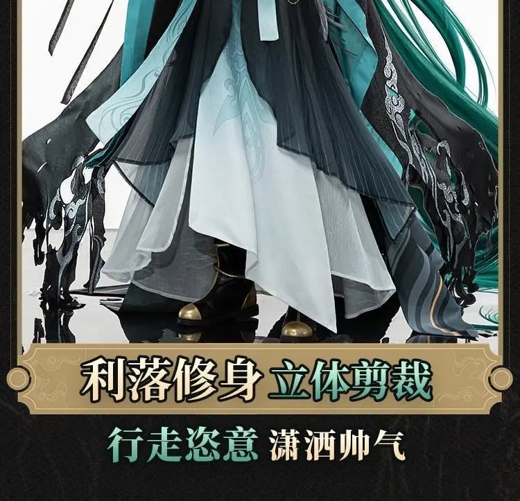 Halloween XIAO Costumes Hanfu Game Genshin Impact XIAO clothes Cosplay Costume Anime Costume Outfit Full Set