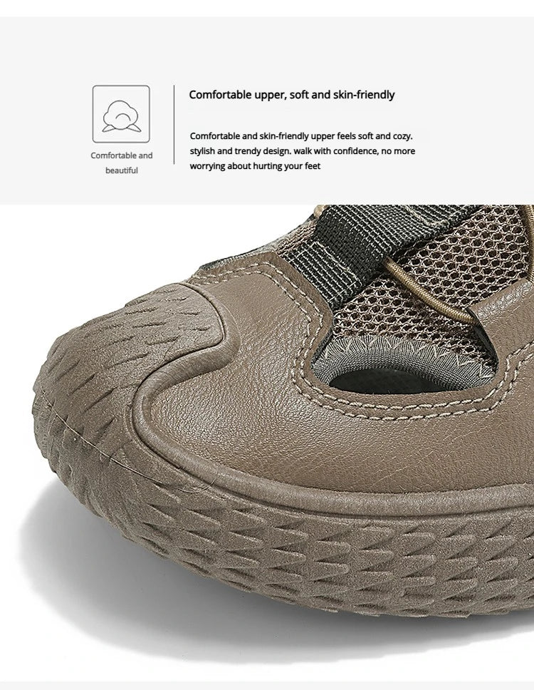 Summer Fashion Lightweight Lazy Shoes Breathable Casual Walking Sneakers New Men's Sandals Outdoor Comfortable Male Beach Shoes