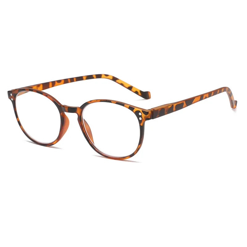 4PCS Four Pairs of Stylish and Comfortable Reading Glasses, Anti-Blue Light, Suitable for Men and Women of All Ages