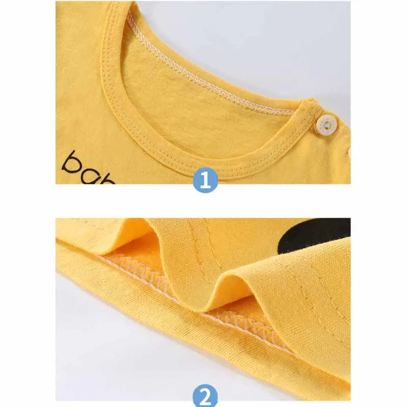 Girls Outfit Children Clothes Sets Baby Bow Tie Suit Boys Short-Sleeved T-Shirt Shorts 2 Pieces Kids Summer New Thin Costume
