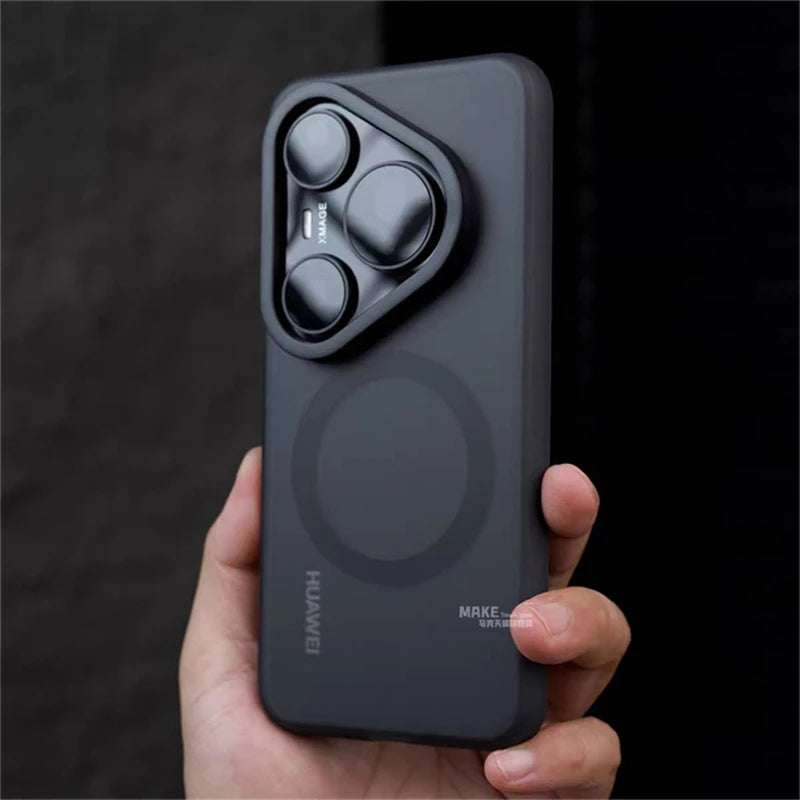 For Huawei Pura 80 Ultra case Pura 70 80 Pro Plus Magnetic Matte Clear Case Hard Shell Shockproof Bumper Protective Cover