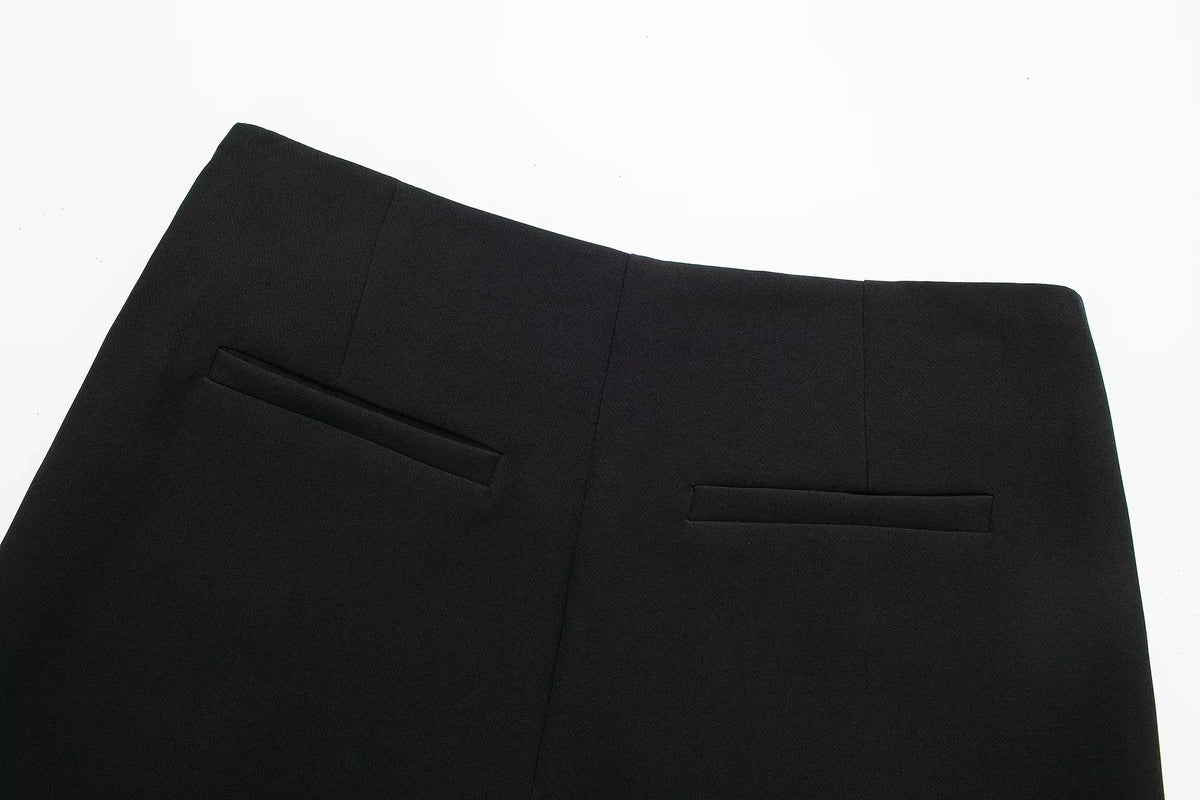 Women's Skort High Waist Brown Skirt Pants Stylish Summer Pink Black Mini Skirt Shorts Asymmetric Casual Off White Skort