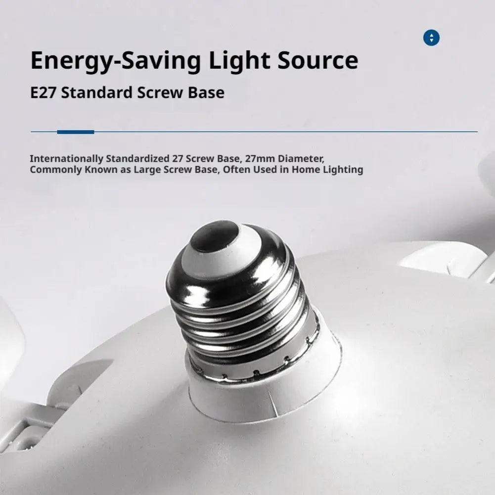 2026 New Drone Style Ceiling Fan Light E27 Base Remote Controlled Dimmable 3 Color LED Design Retractable Blades for Living Room