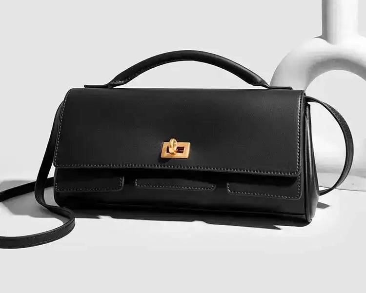 2025 New Luxury Design Top-Handle Bag For Women Evening Handbag Long Purse Solid Color Pu Shoulder Bags Fashionable Outfits
