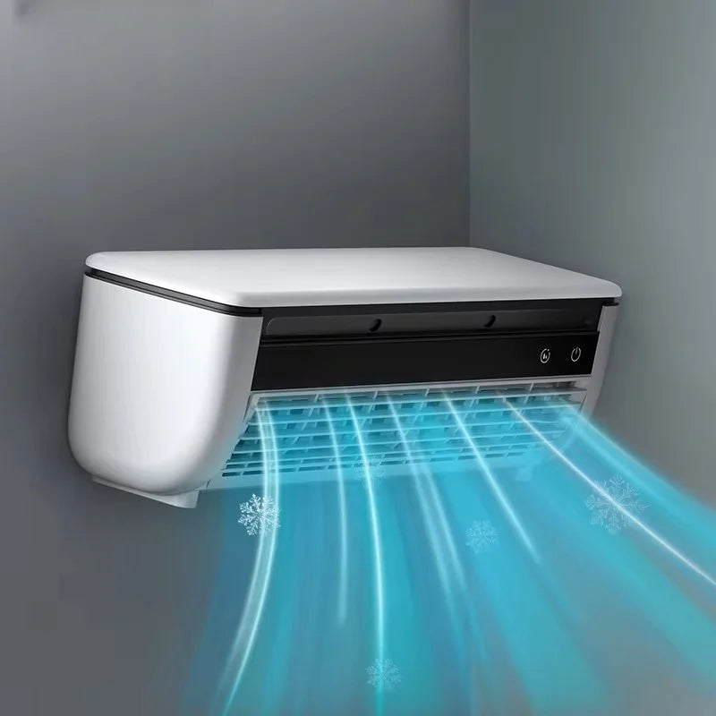 New Model Cooling Wall Fan Large Wind Force Charging Fan Home Use Table Standing Remote Control Kitchen Air Conditioner