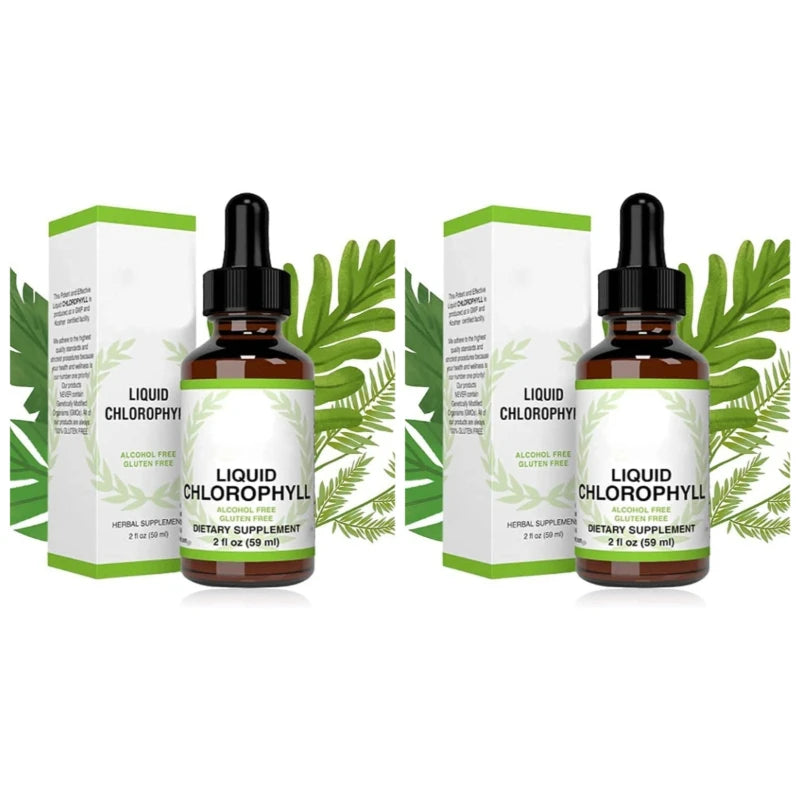 Mint Flavor Chlorophyll Liquid Chlorophyll Energy Supplement Natural Chlorophyll Deodorant Extra Strength Effective Sleep Aid