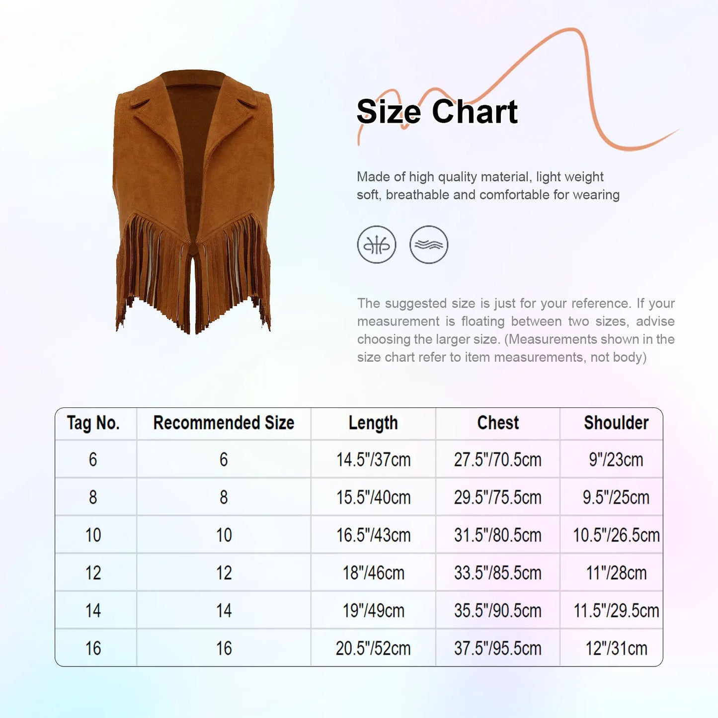 Kids Girl Boy Fringed Vest for Carnival Theme Party Tassels Top Open Front Waistcoat Child Halloween Western Cowboy Costumes