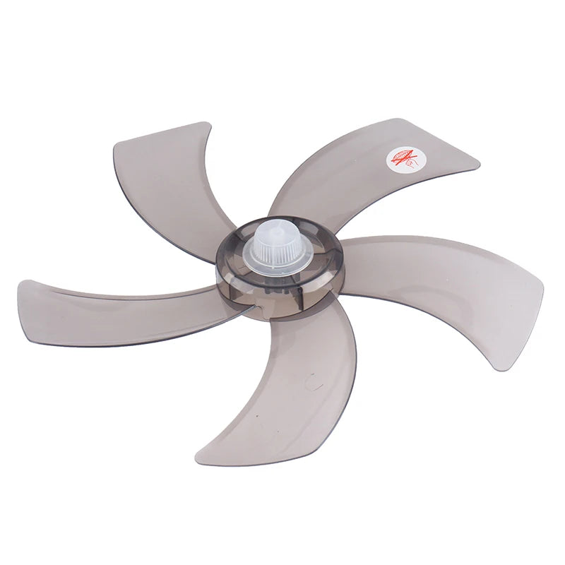 【AD】Hot Sale 1PC 16 Inch Household Plastic Fan Blade Five Leaves With Nut Cover For Pedestal Fan