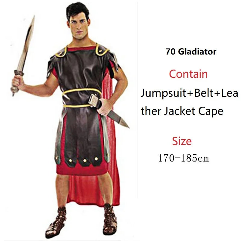 Halloween adult children ancient Greek and Roman cosplay warrior gladiator costumes  anime cosplay