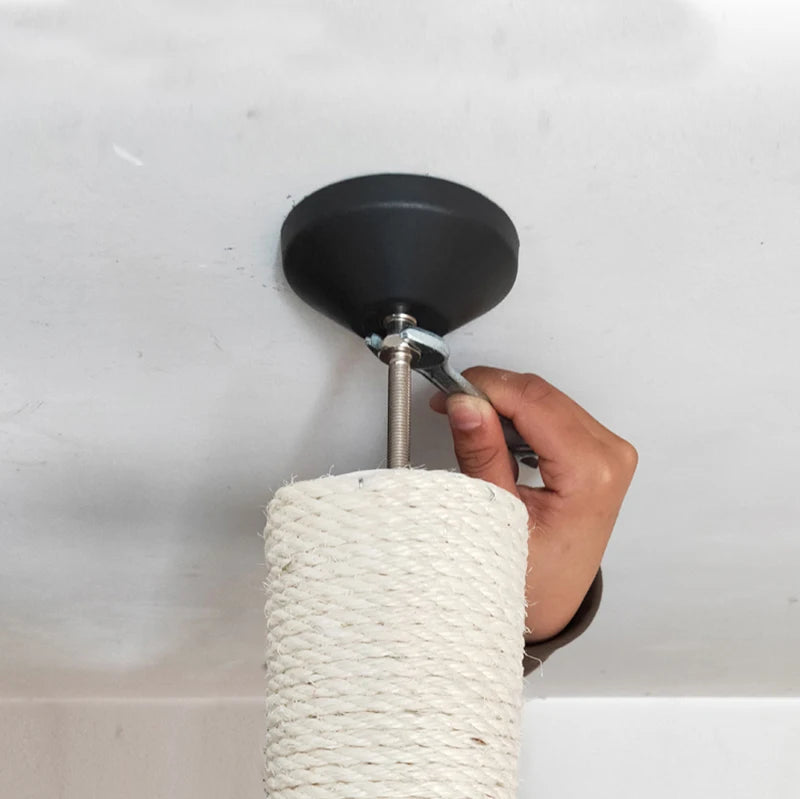 DIY Cat Tree Accessories Cat Scratching Post Scratch Support Ceiling Cat Climbing Tower Platform Cat House Hammock Pet Furniture