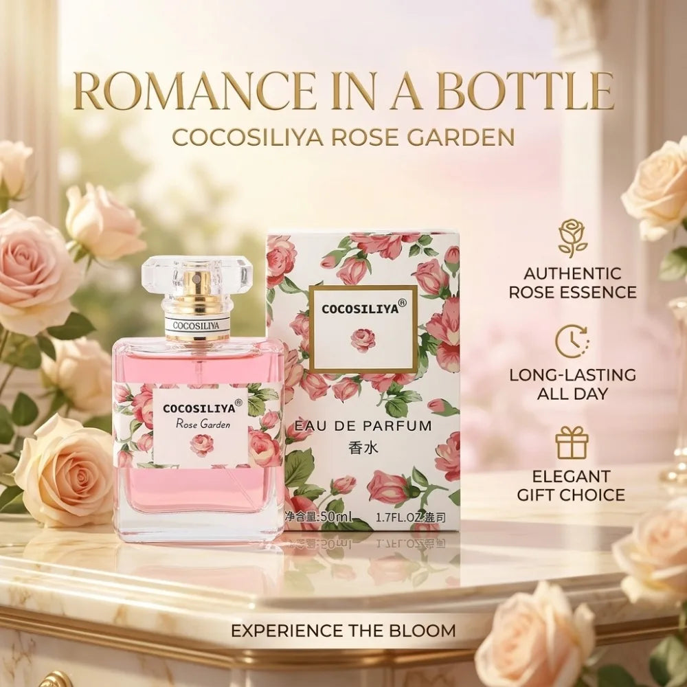 New 50ML Perfume Long-lasting floral fragrance Osmanthus Rose Lavender Gardenia Eau de Parfum For Unisex Original Perfume Brand