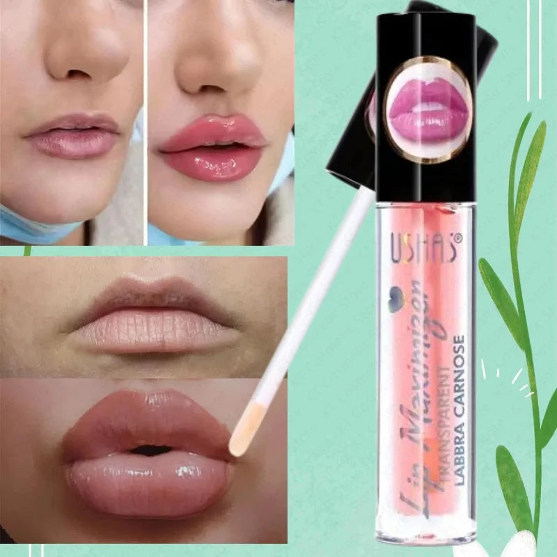 Instant Lip Plumping Essential Oil Nourishing Antiwrinkle Moisturising Sexy Lip Care Ultimate Plumping Lip Gloss Serum Cosmetics