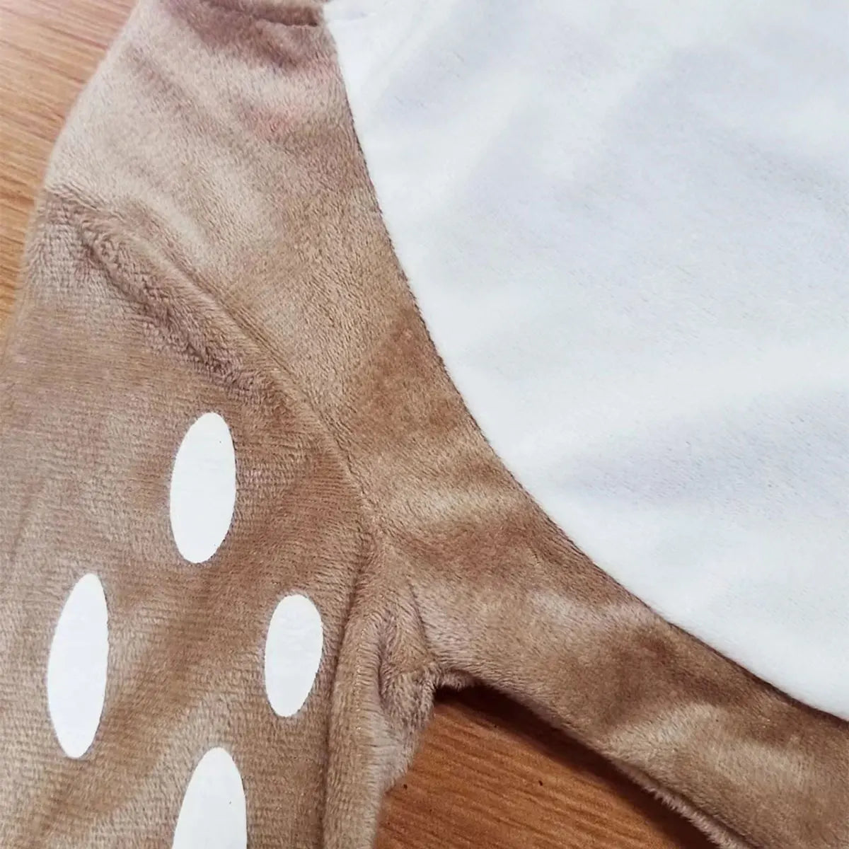 Little Deer Fawn Costume for Baby Boys Girls 6M 12M 18M 2pcs/Set Hood Romper With Shoes Christmas Purim Fancy Dress Umorden