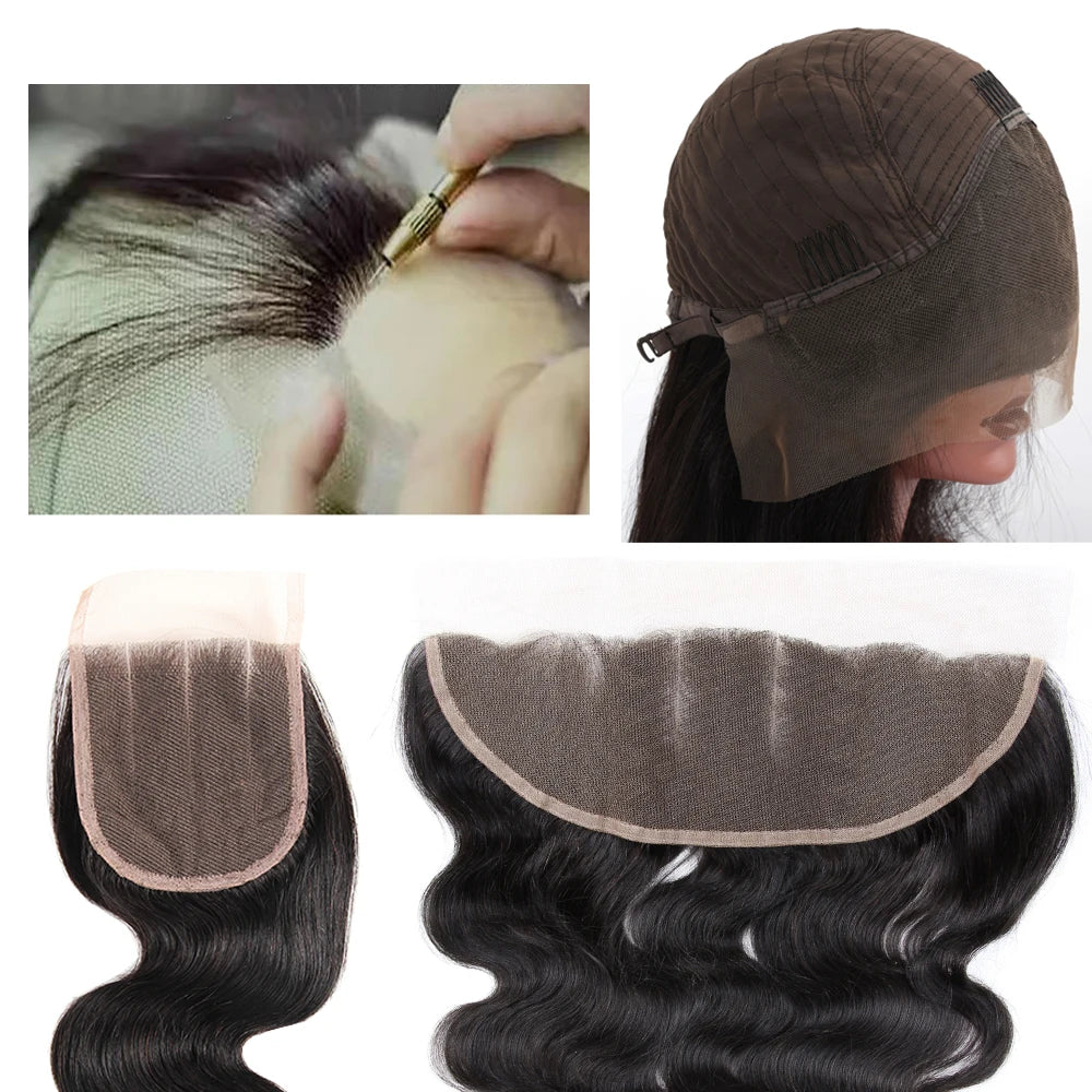 1/4 HD Ultra-Thin Invisible Swiss Lace for Wig Making, DIY, Beginners - Breathable Soft Lace Front Closure, Wig Cap, Hair Access