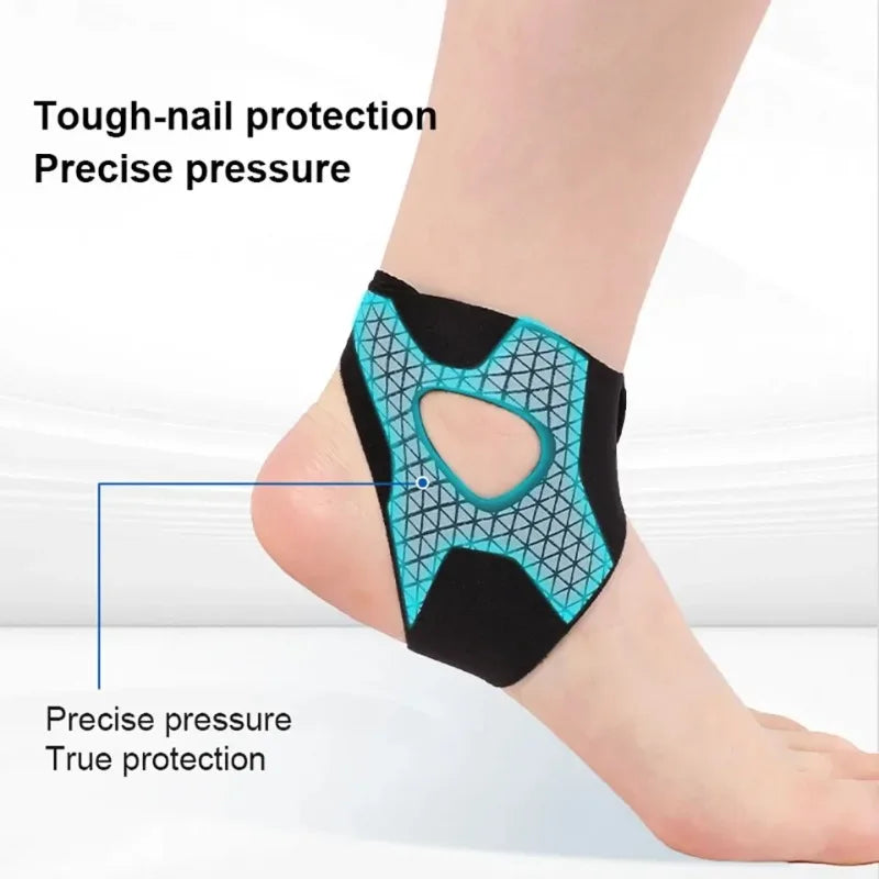 1-10pcs S/M/L  Adjustable Elastic Ankle Wrap Breathable Thin Heel Support Sports Compression for Running  Sprain Prevention