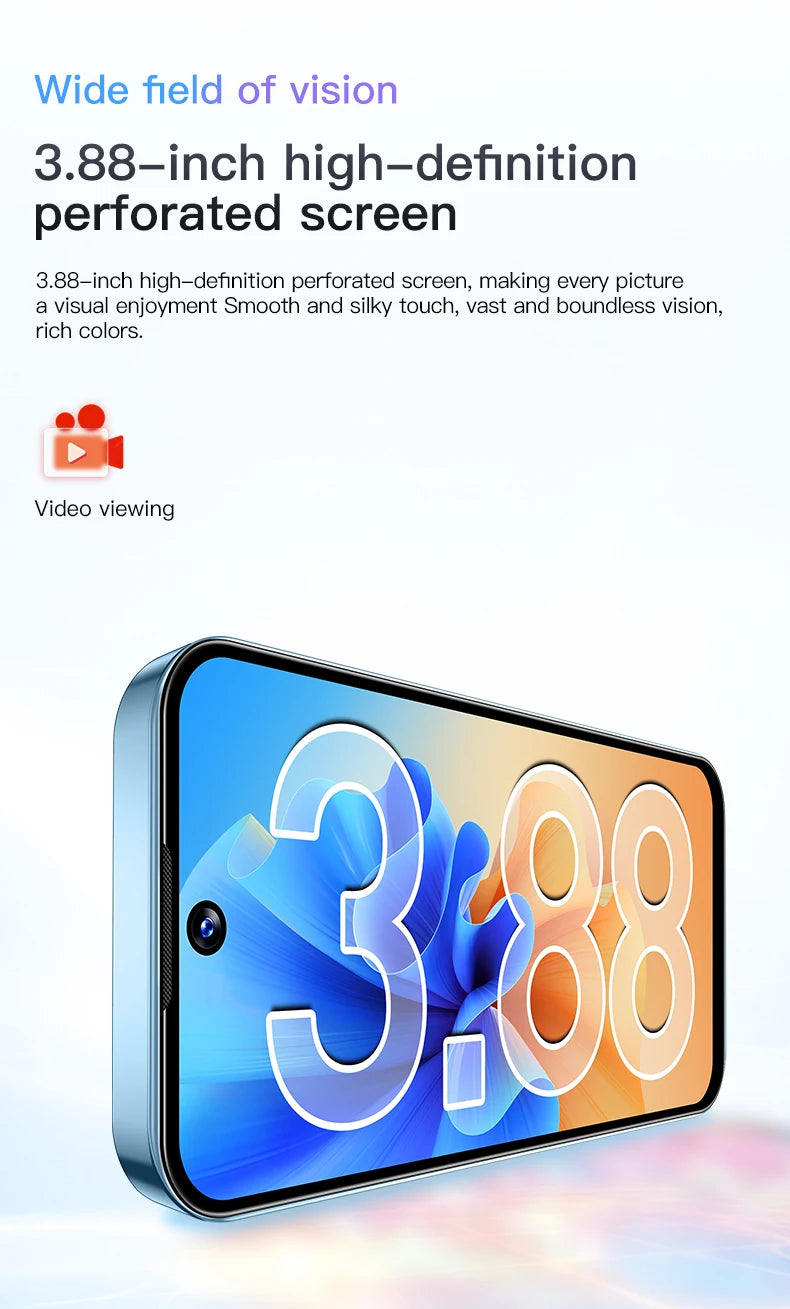 SOYES XS19 3G Smartphone 3.88inches MTK 2GB RAM 16GB ROM 5MP Camera Dual SIM Card Type-C Android Cellphone Face Unlock