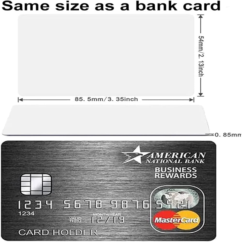 MF DESFire EV1 4K 13.56mHz NFC RFID Smart Chip Blank Card