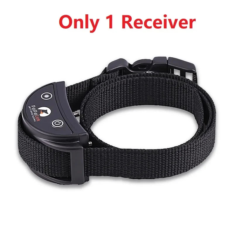 Paipaitek 500yd Dog Training Collar Anti Bark Shocker for S/M Dogs Electric Dog Collar With Remote Rechargeable Waterproof