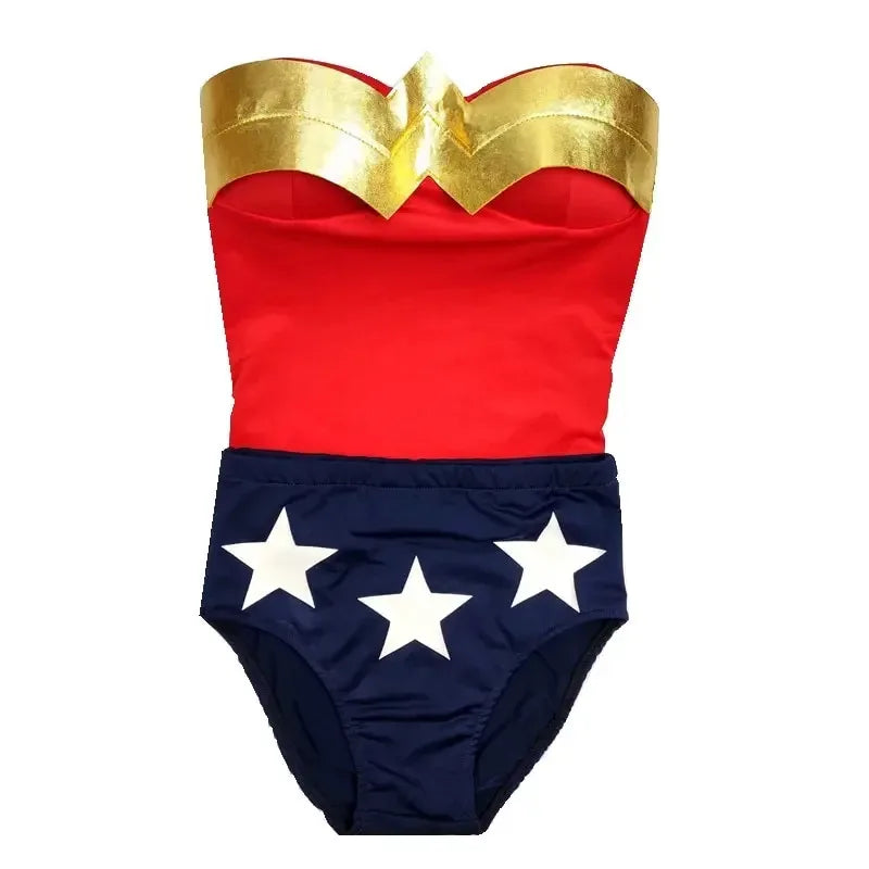 Halloween Costume Vintage Wonder Girls Costume adult woman Cosplay Princess Diana Princess