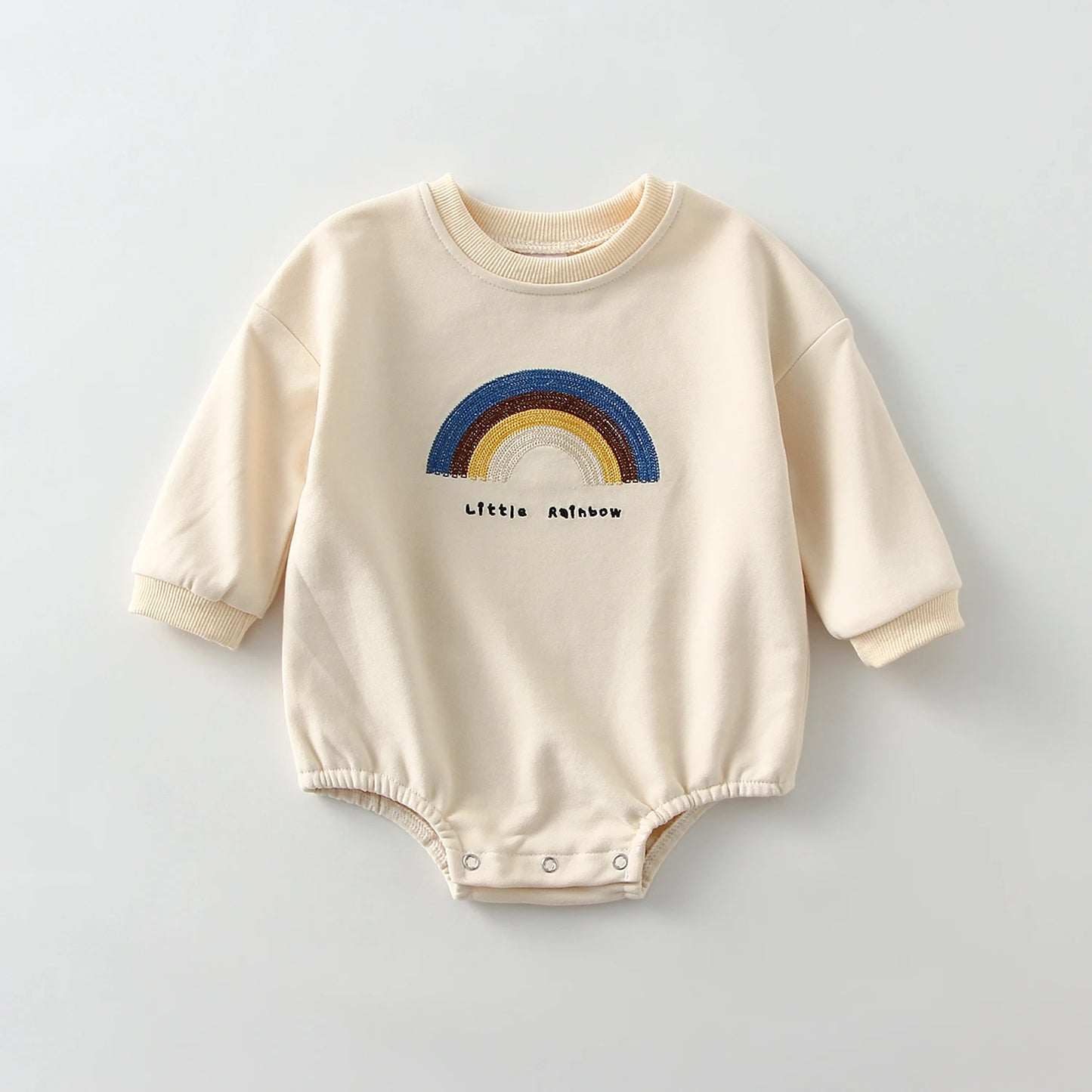 Baby Sweatshirt Romper For Boy Spring Fall Soft Long Sleeve Cotton Infant Bodysuit Girls Jumpsuits Hoodies Tops Outwear